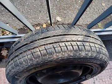 Ruota Continental misura 175/65/14 con kit 