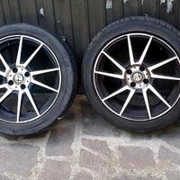 N4 cerchi in lega, gomme estive euro 320 trattabil