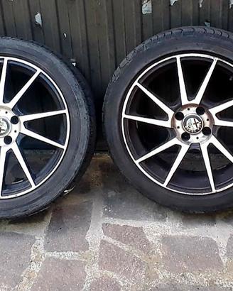 N4 cerchi in lega, gomme estive euro 320 trattabil