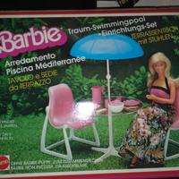 BARBIE ARREDAMENTO PISCINA MEDITERRANEE VINTAGE
