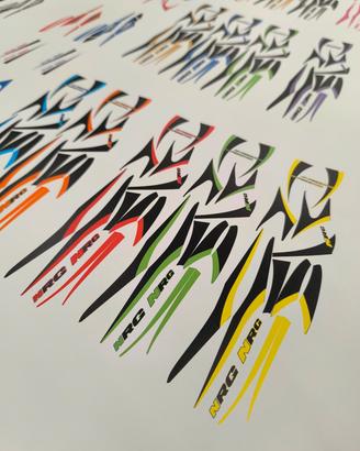 kit sticker adesivi piaggio nrg Gilera runner