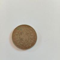Vittorio Emanuele 2 lire stemma 1863
