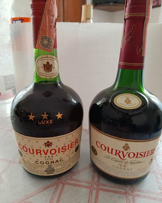 cognac courvoisier 2 bottiglie 