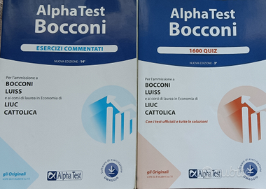 Alpha Test Bocconi e/o Cattolica