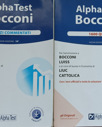 Alpha Test Bocconi e/o Cattolica