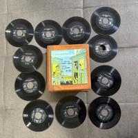 Angelo Cecchelin 13 Vinili 45 Giri + Cofanetto