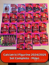 Calciatrici 2024 / 2025 - Set Completo Milan