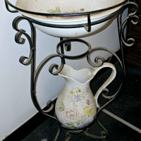 Set lavabo ferro e ceramica