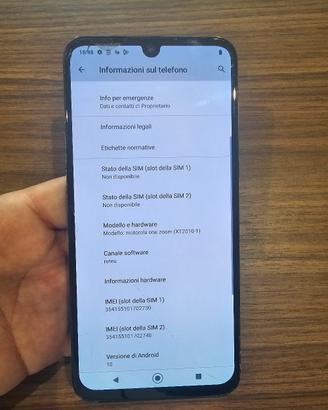 Motorola one zoom XT2010 128gb