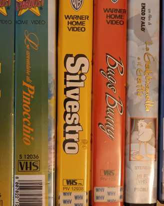 film per bambini in videocassette 