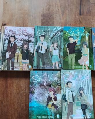 SAGA COMPLETA A SILENT VOICE 1-7