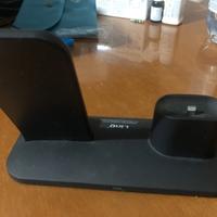 Stazione di ricarica per iPhone / Apple Watch / Ai