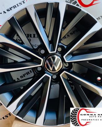 4 CERCHI IN LEGA R16 VOLKSWAGEN T-ROC GOLF 5 6 7