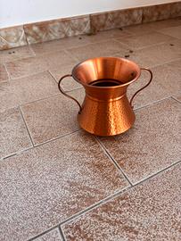 Vaso in Rame Antico Con Manici