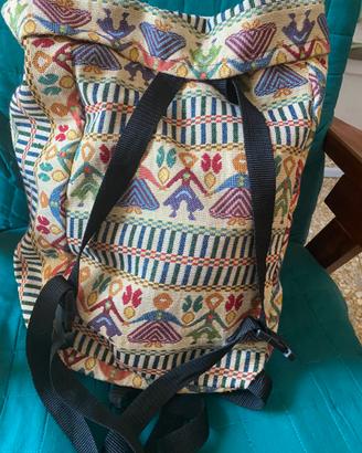 Zaino  tessuto sardo