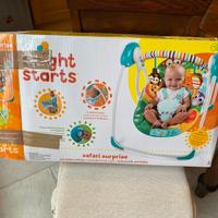 Altalena Portatile Bright Starts - Safari Surprise