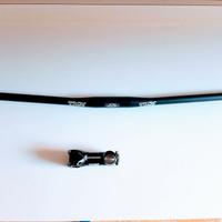 Manubrio mtb TKX  740mm + attacco.