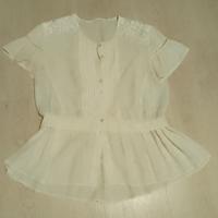 Camicetta bianca in seta taglia S/M