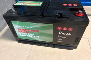 Batteria AGM servizi GP100B 100Ah NUOVA!