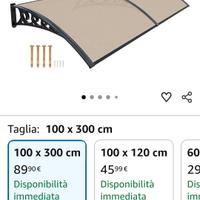 pensiline porte e finestre 