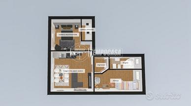 PROPONIAMO TRILOCALE NUOVO IN ZONA SEMICENTRALE A