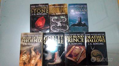 Harry Potter serie completa Bloomsbury 7 libri cop