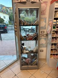 Vetrina espositiva professionale ferro e vetro