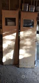 Porta Saloon a Ventola far West a 2 ante con oblo'