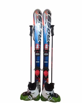 Set Completo Sci Bambino 100 cm + Scarponi + Basto