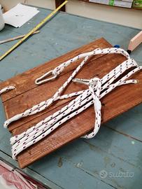 altalena legno artigianale 