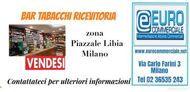 786/18 BAR T. RICEVITORIA mq 110 zona P.le Libia