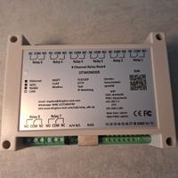 Modulo Rele' Ethernet DT-R008