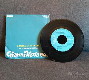 Gianni Morandi vinile 45 giri Scende la pioggia
