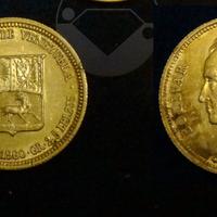 VENEZUELA 1960 Monete 50 Centimos Argento FDC