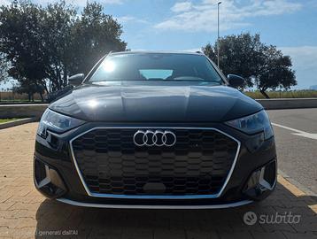 Audi A3 2024 Business Advanced – 55.000 km – Nero