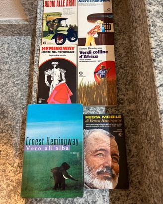 Sei libri di Ernest Hemingway