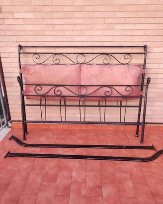 letto in ferro battuto matrimoniale