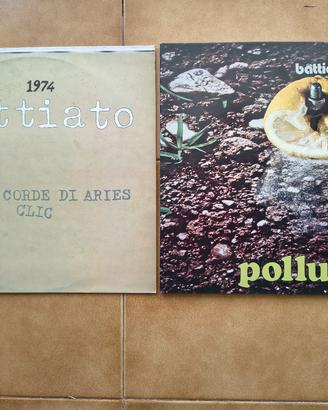 2 Lp FRANCO BATTIATO dischi vinile 
