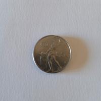 moneta da 50 lire " micro" del  1993