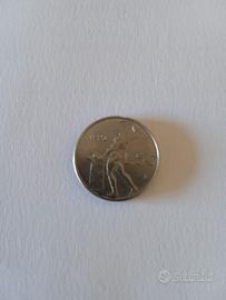 moneta da 50 lire " micro" del  1993