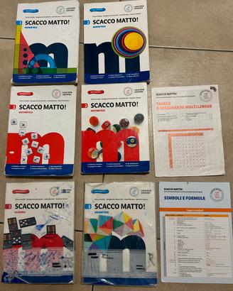 Lotto libri scolastici “Scacco matto!” 1-2-3