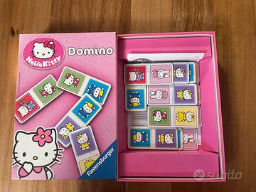 Gioco in scatola domino hello kitty