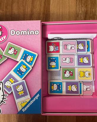Gioco in scatola domino hello kitty