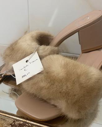 Dandali donna visone n 38