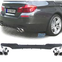 DIFFUSORE BMW F10 F11 LOOK M PERFORMANCE + TERMINA