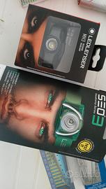 LAMPADE FRONTALI LED LENSER PER PESCA E CAMPEGGIO