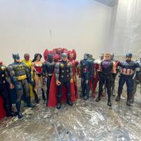 Lotto action figure TitanHero Series Avengers + DC
