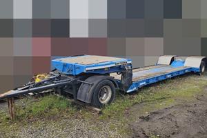 Rimorchio Bertoja vasca collo staccabile allungabi