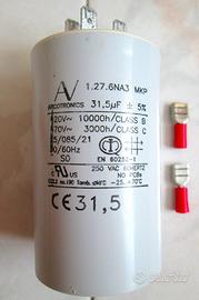 Condensatore ARCOTRONICS 31,5uF valvole crossover