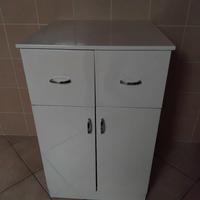 Mobiletto bagno bianco 